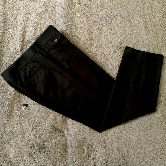 LOFT ~Julie ~Ankle Length ~Black Pants ~Size 8 Professional WorkWear Evening - Picture 1 of 8